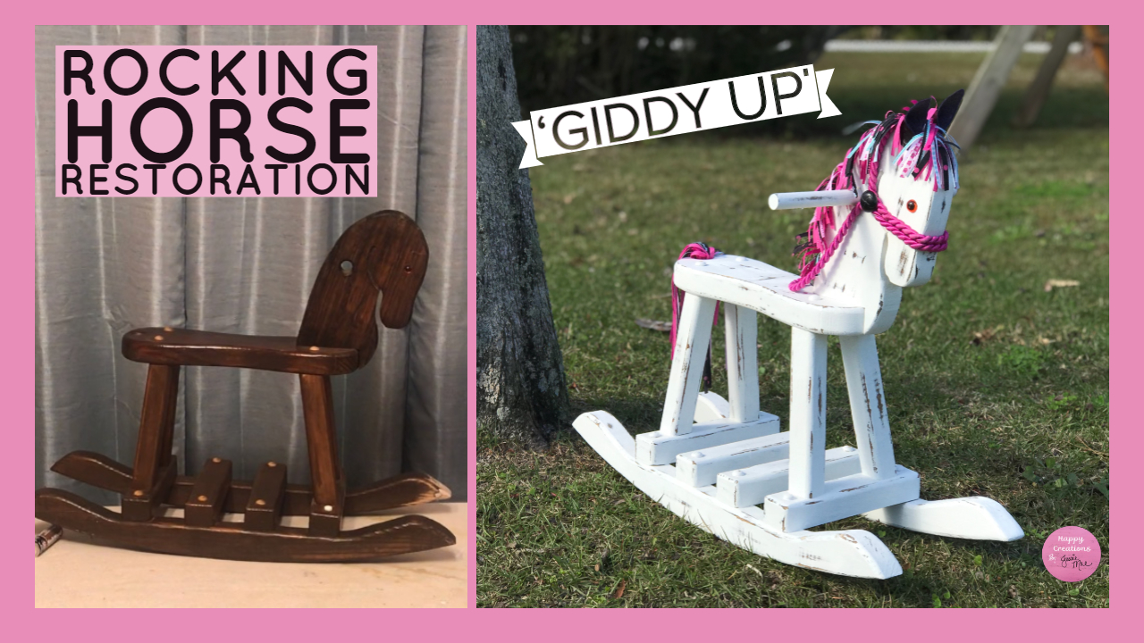 Restoring a cheap rocking horse